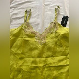 Express | lace silk camisole